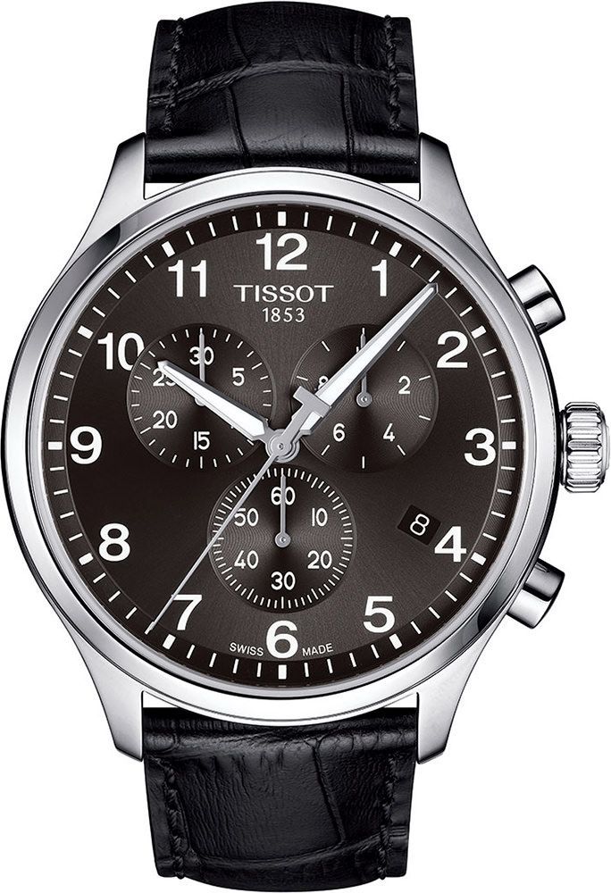 Tissot T-Sport Tissot Chrono XL Black Dial 45 mm Quartz Watch For Men - 1