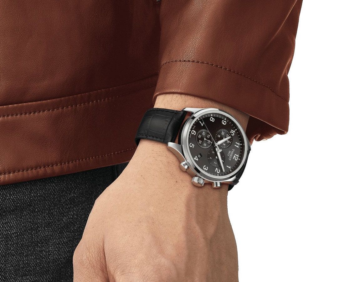 Tissot Tissot Chrono XL 45 mm Watch in Black Dial