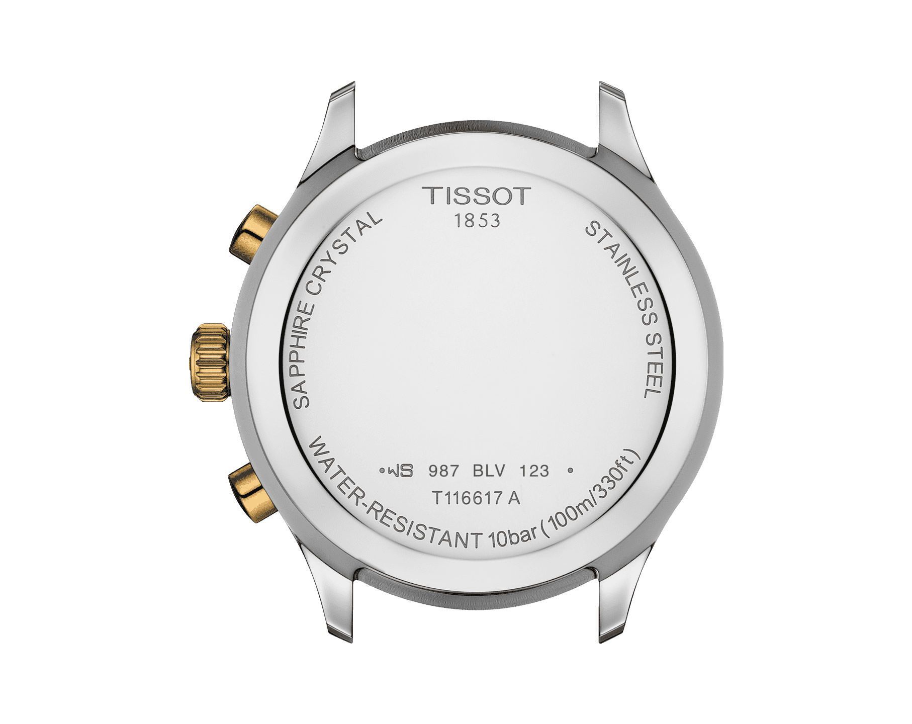 Tissot Tissot Chrono XL 45 mm Watch in Blue Dial For Men - 3