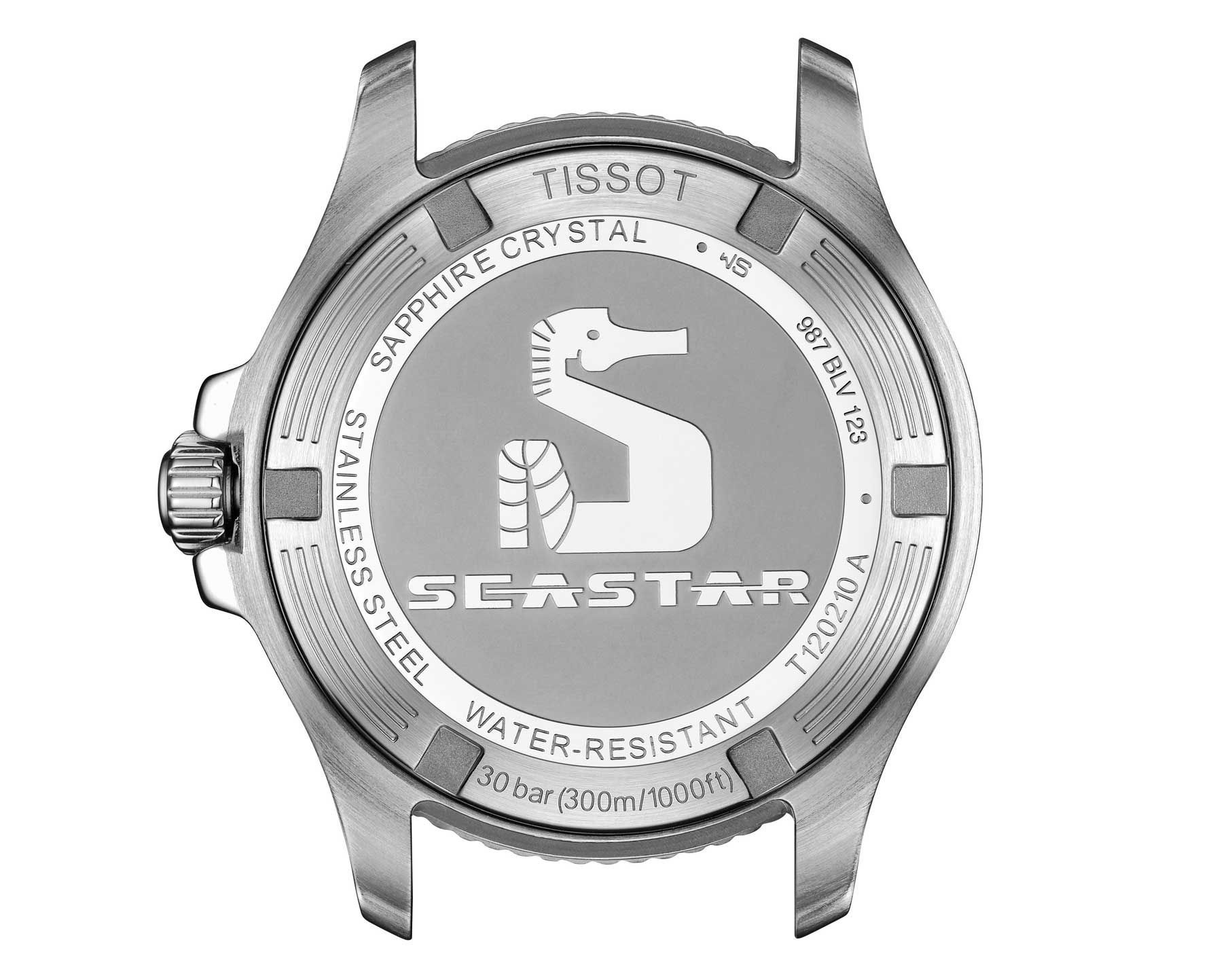 Tissot T-Sport Tissot Seastar 1000 Black Dial 36 mm Quartz Watch For Women - 3