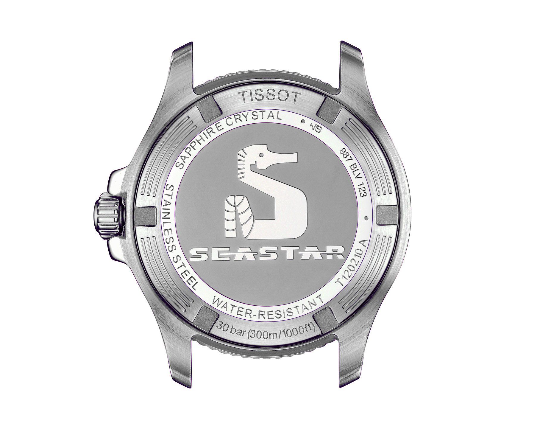 Tissot T-Sport Tissot Seastar 1000 Black Dial 36 mm Quartz Watch For Women - 3