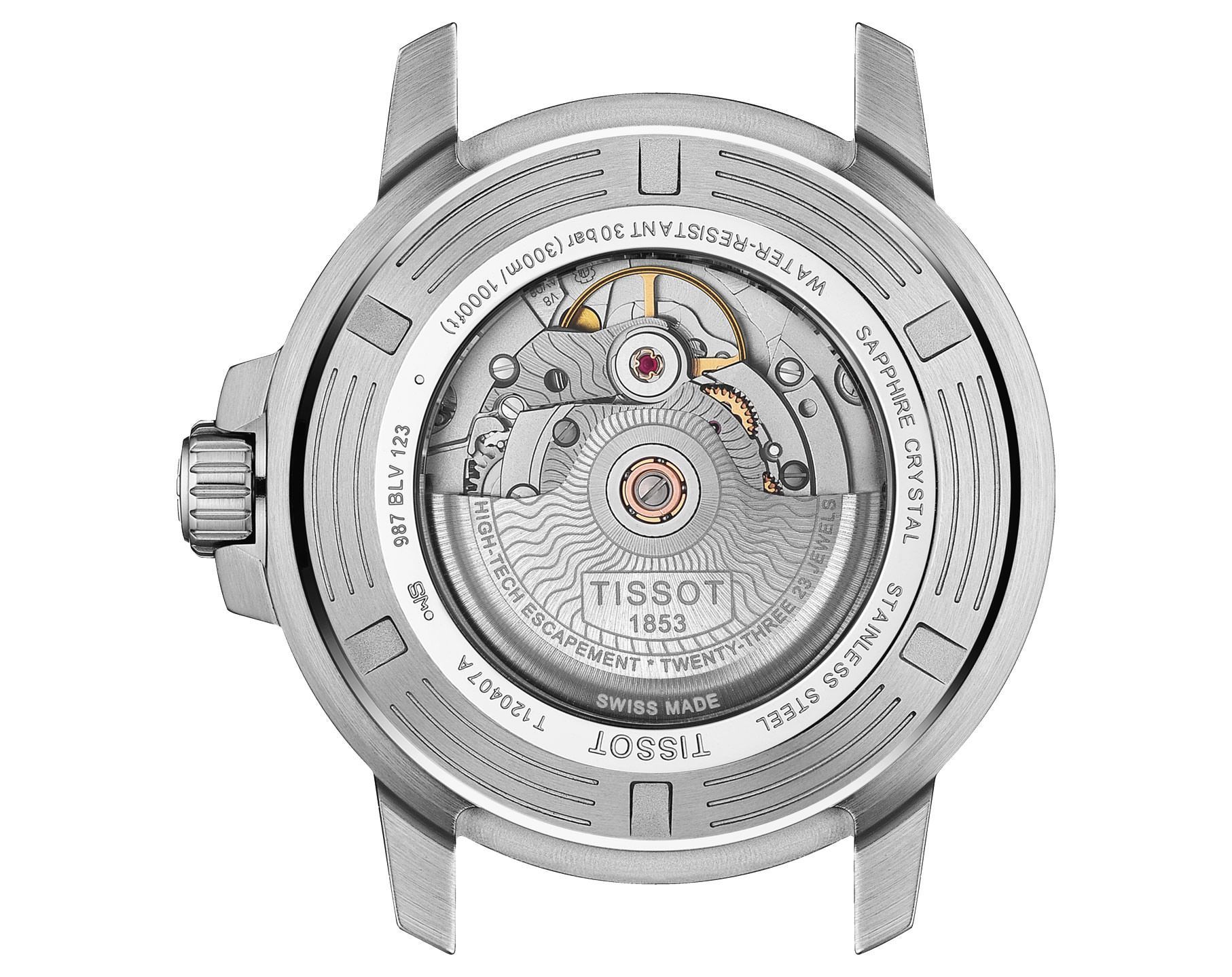 Tissot T-Sport Tissot Seastar 1000 Blue Dial 43 mm Automatic Watch For Men - 4