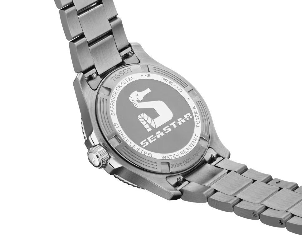 Tissot T-Sport Tissot Seastar 1000 Black Dial 40 mm Quartz Watch For Unisex - 3