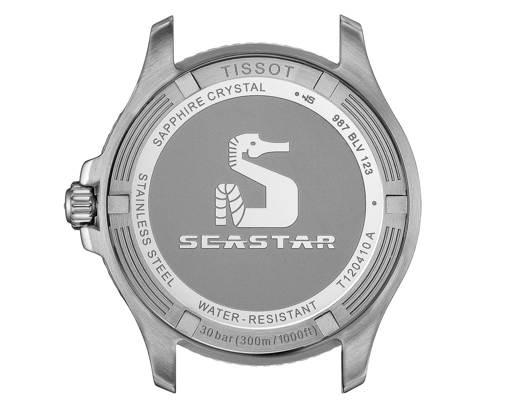 Tissot T-Sport Tissot Seastar 1000 Black Dial 40 mm Quartz Watch For Men - 3
