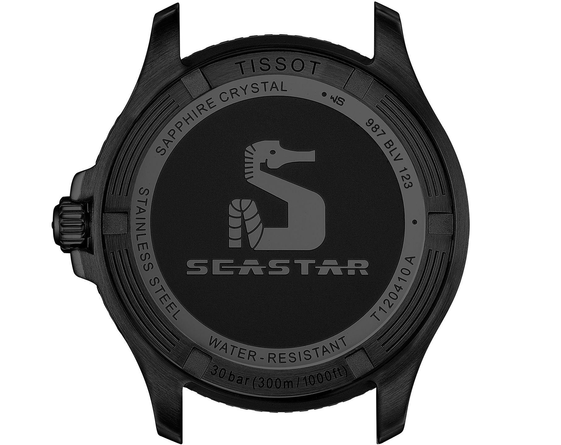 Tissot T-Sport Tissot Seastar 1000 Black Dial 40 mm Quartz Watch For Men - 2
