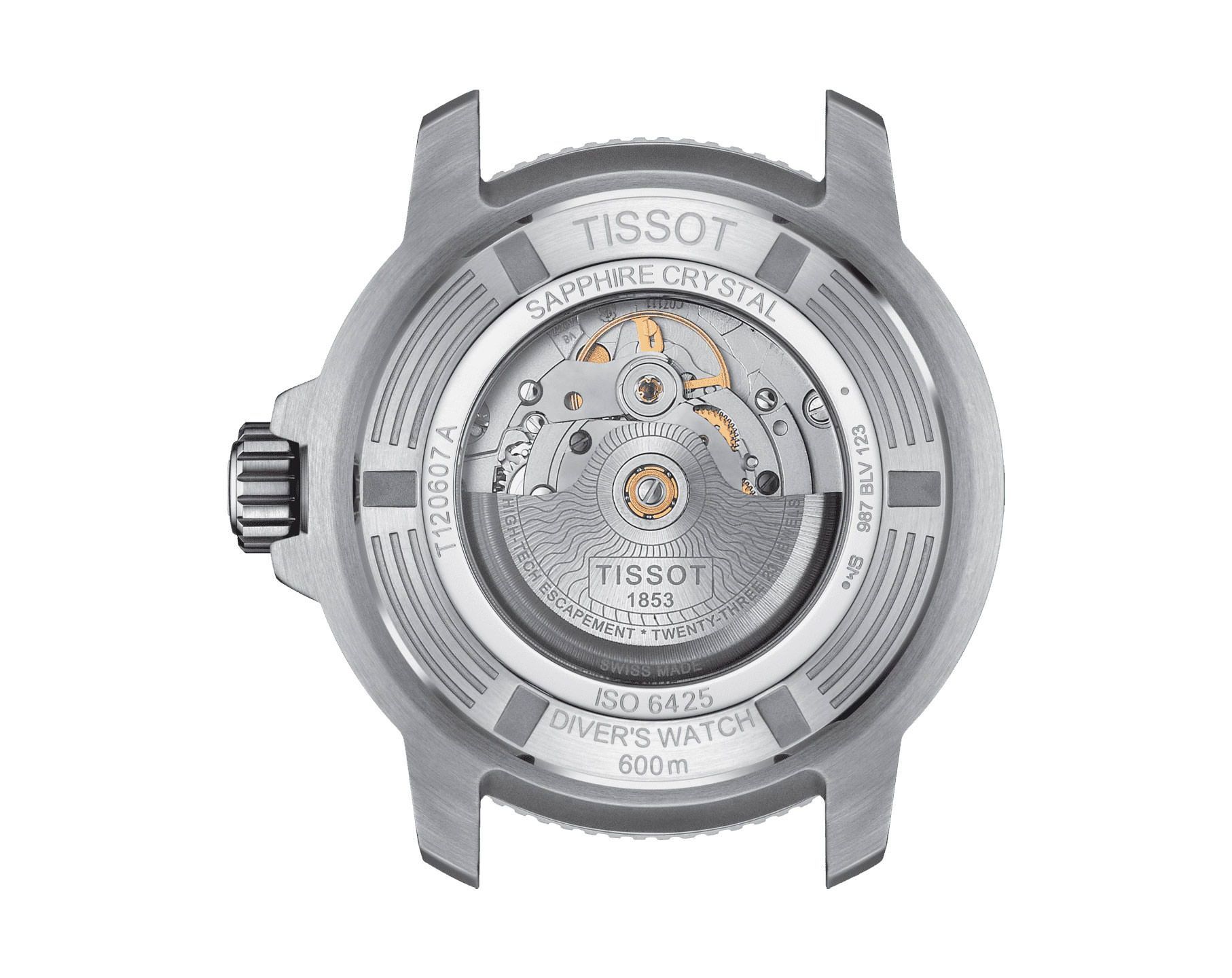 Tissot T-Sport Tissot Seastar 2000 Blue Dial 46 mm Automatic Watch For Men - 5