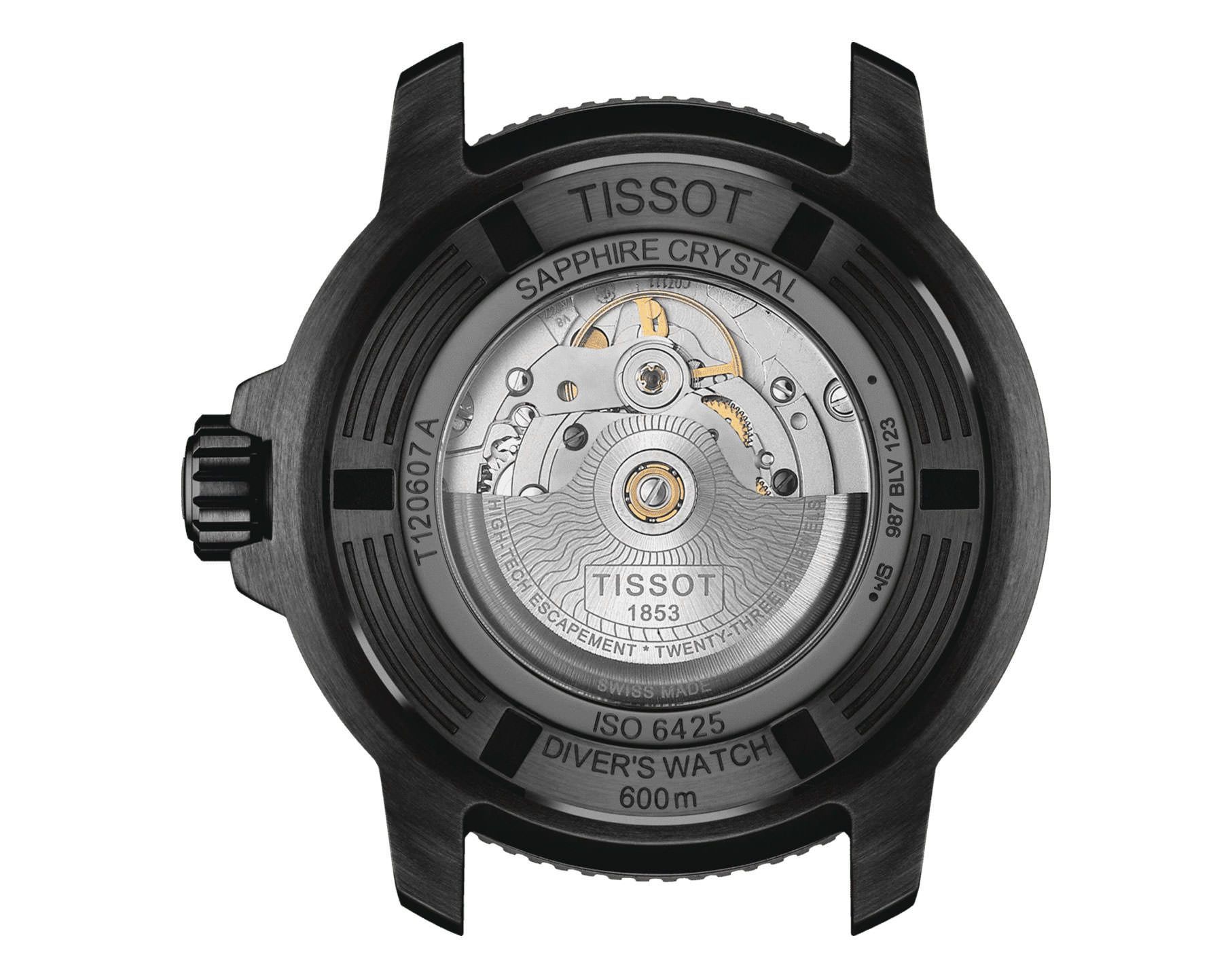 Tissot T-Sport Tissot Seastar 2000 Blue Dial 46 mm Automatic Watch For Men - 3