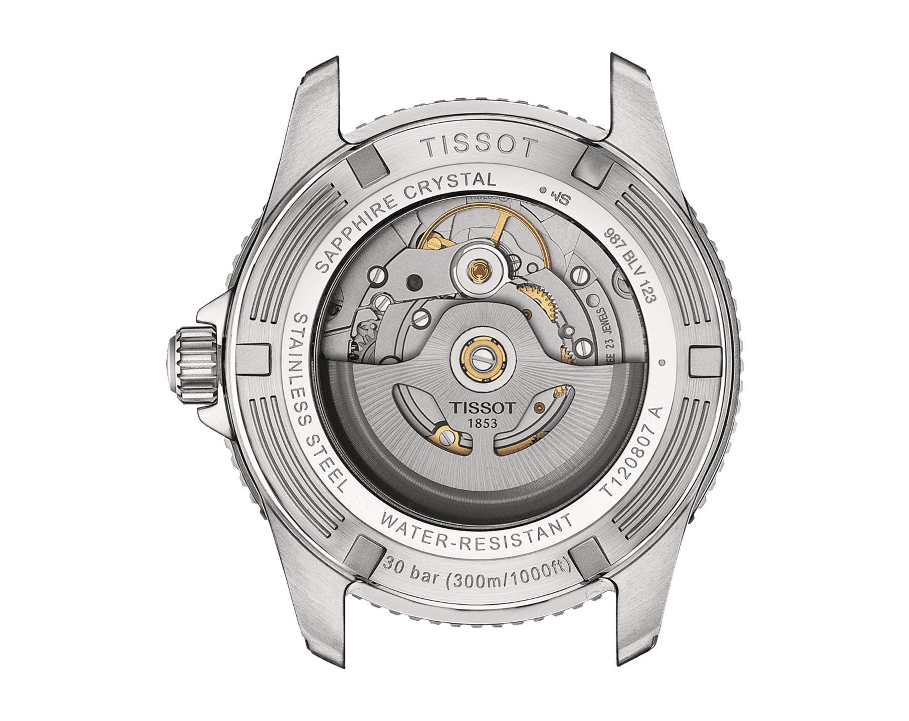 Tissot T-Sport Tissot Seastar 1000 Grey Dial 40 mm Automatic Watch For Unisex - 2