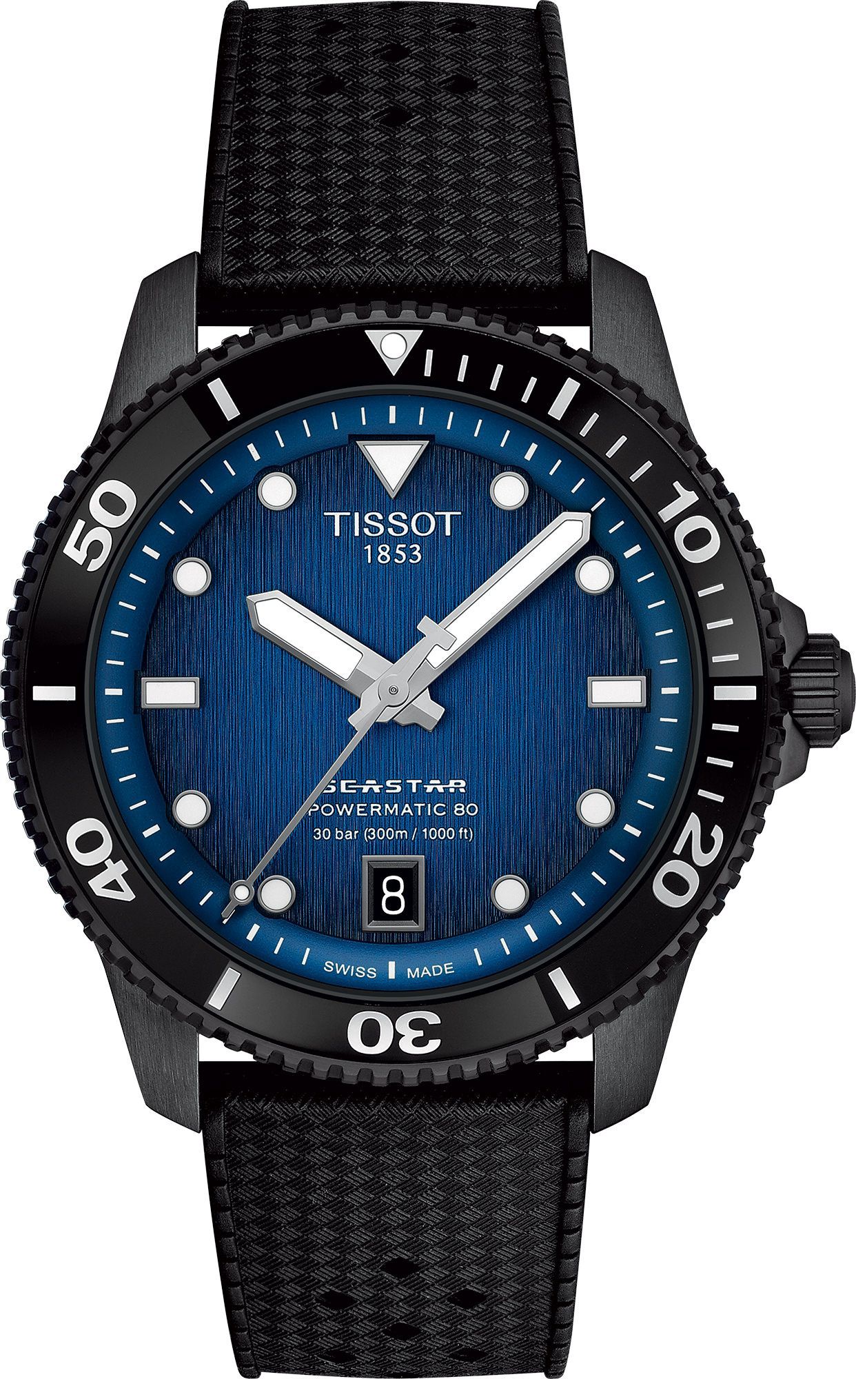 Tissot T-Sport Tissot Seastar 1000 Blue Dial 40 mm Automatic Watch For Unisex - 1