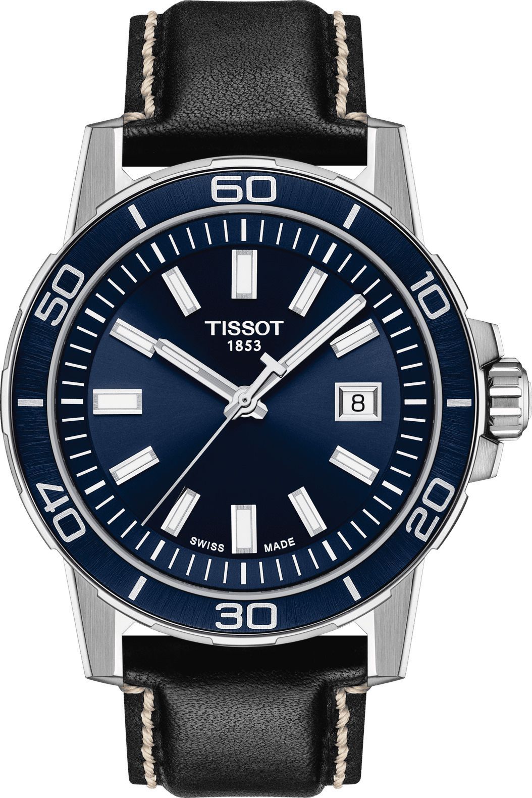 Tissot T-Sport Tissot Supersport Chrono Blue Dial 44 mm Quartz Watch For Men - 1