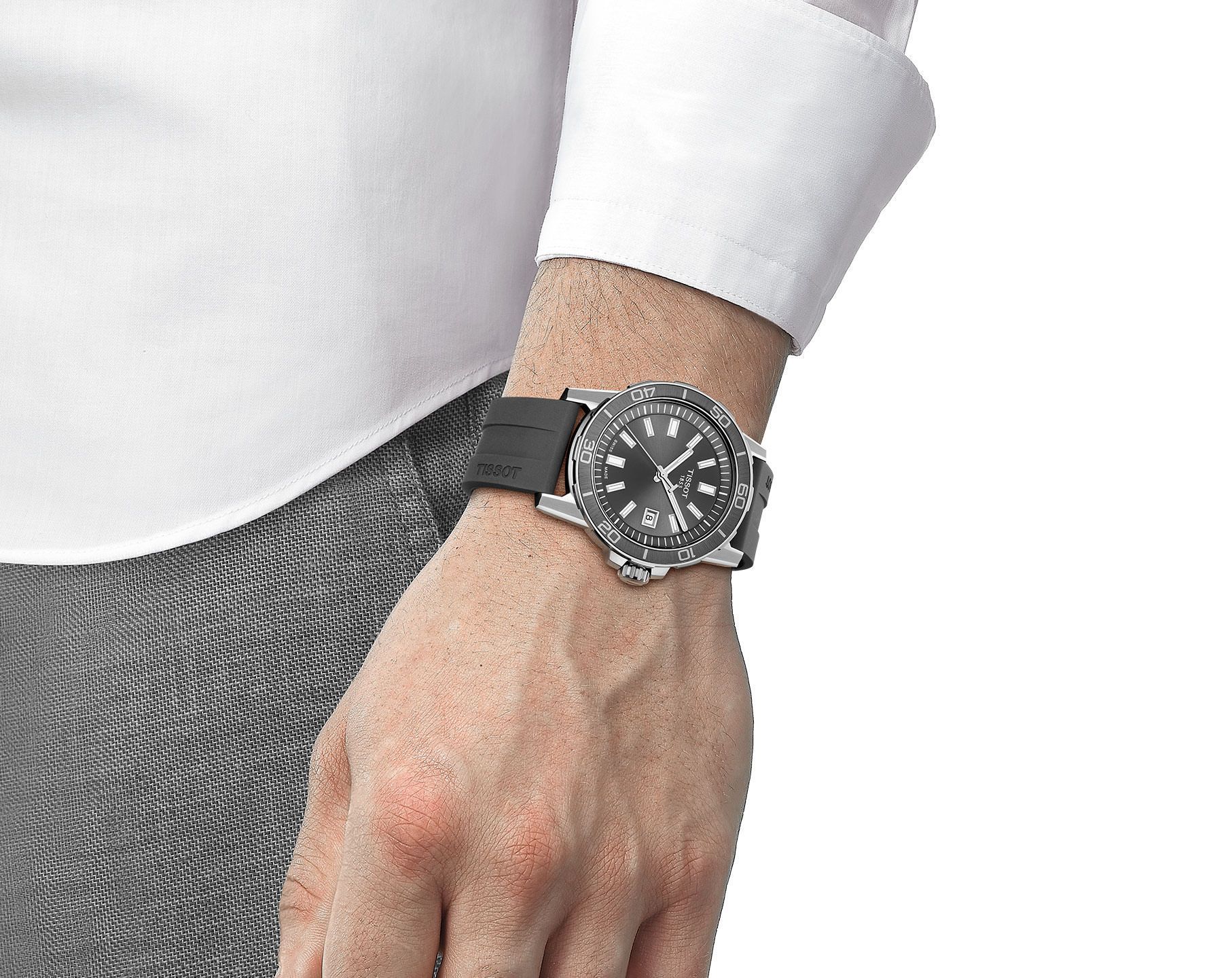 Tissot T Sport 44 mm Watch in Grey Dial