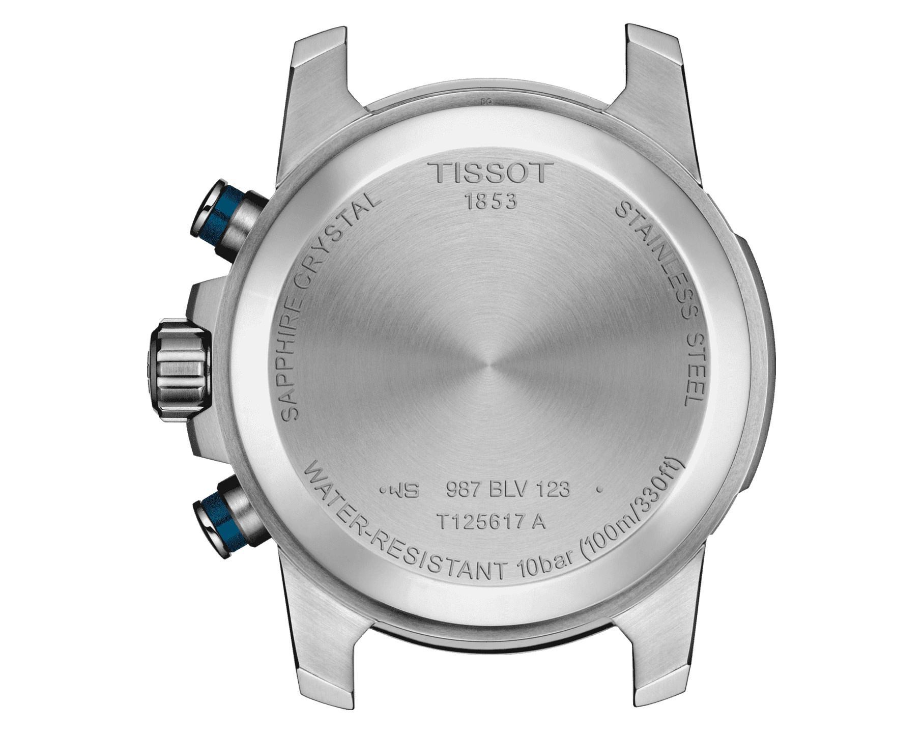 Tissot T-Sport Tissot Supersport Chrono Blue Dial 45.5 mm Quartz Watch For Men - 3