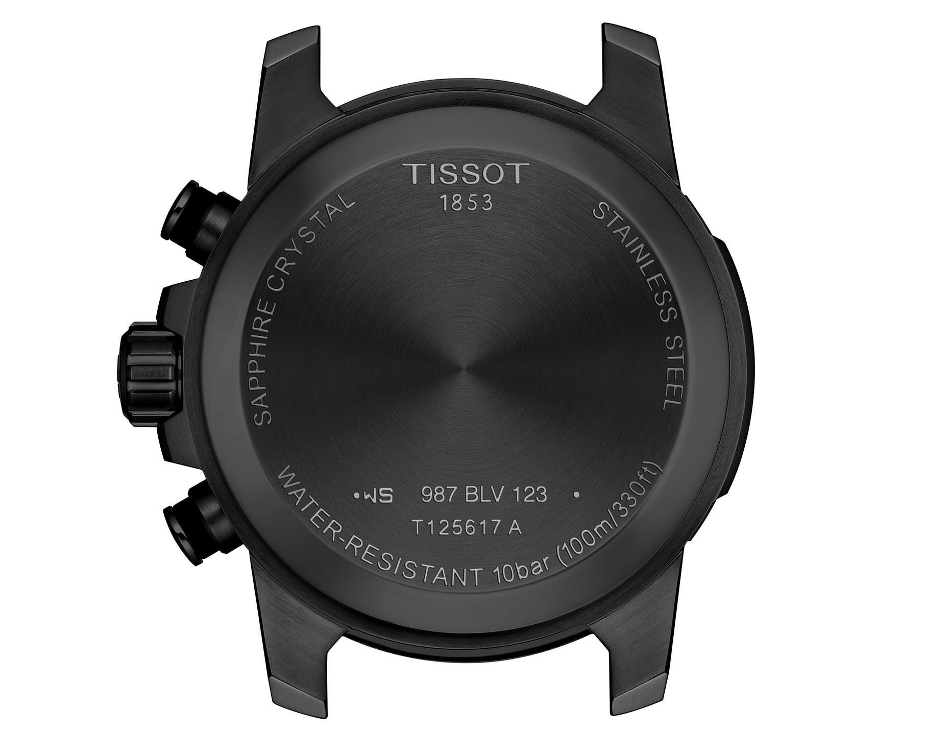 Tissot T-Sport Tissot Supersport Chrono Grey & Black Dial 45.5 mm Quartz Watch For Men - 3