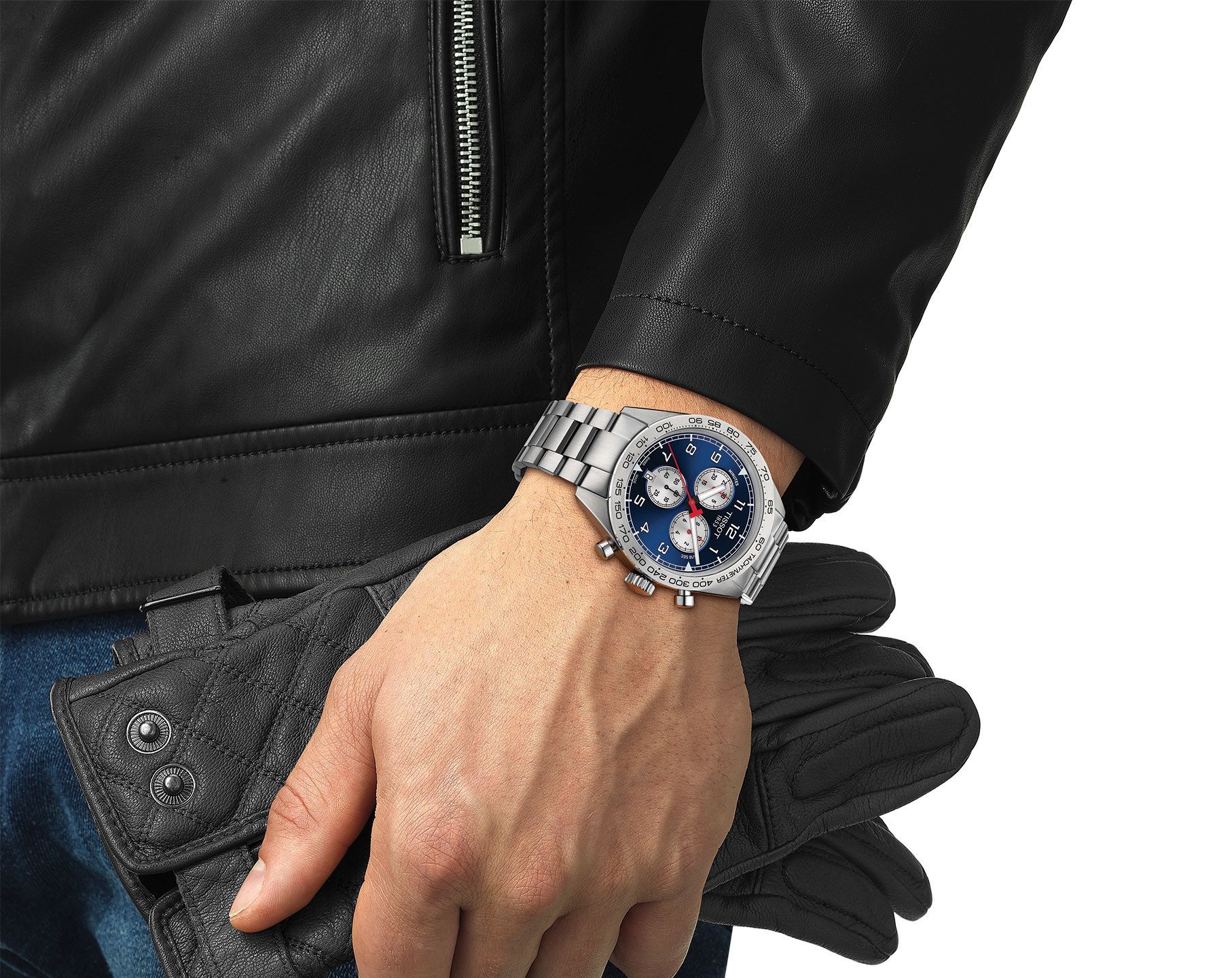 Tissot T-Sport Tissot PRS 516 Blue Dial 45 mm Quartz Watch For Men - 6
