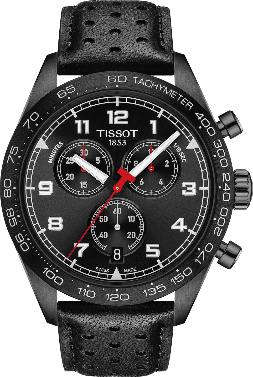 Tissot T-Sport Tissot PRS 516 Black Dial 45 mm Quartz Watch For Men - 1