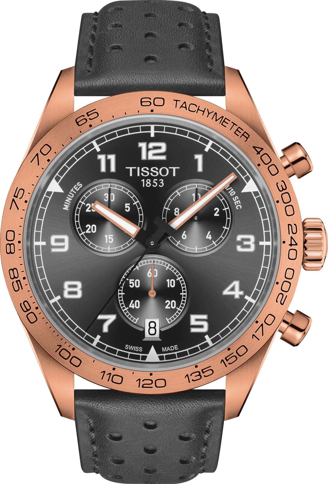 Tissot T-Sport Tissot PRS 516 Grey Dial 45 mm Quartz Watch For Men - 1