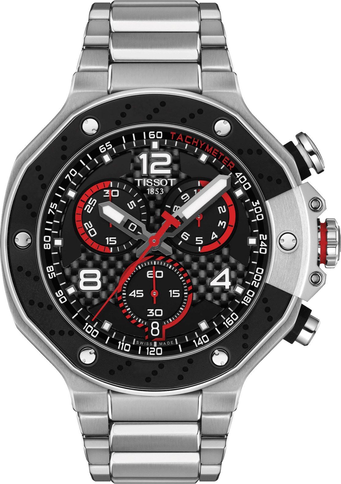 Tissot T-Sport Tissot T-Race MOTOGP Black Dial 29.8 mm Quartz Watch For Men - 1
