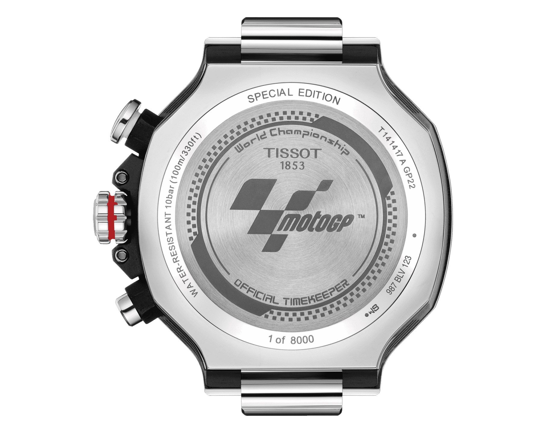 Tissot T-Sport Tissot T-Race MOTOGP Black Dial 29.8 mm Quartz Watch For Men - 5