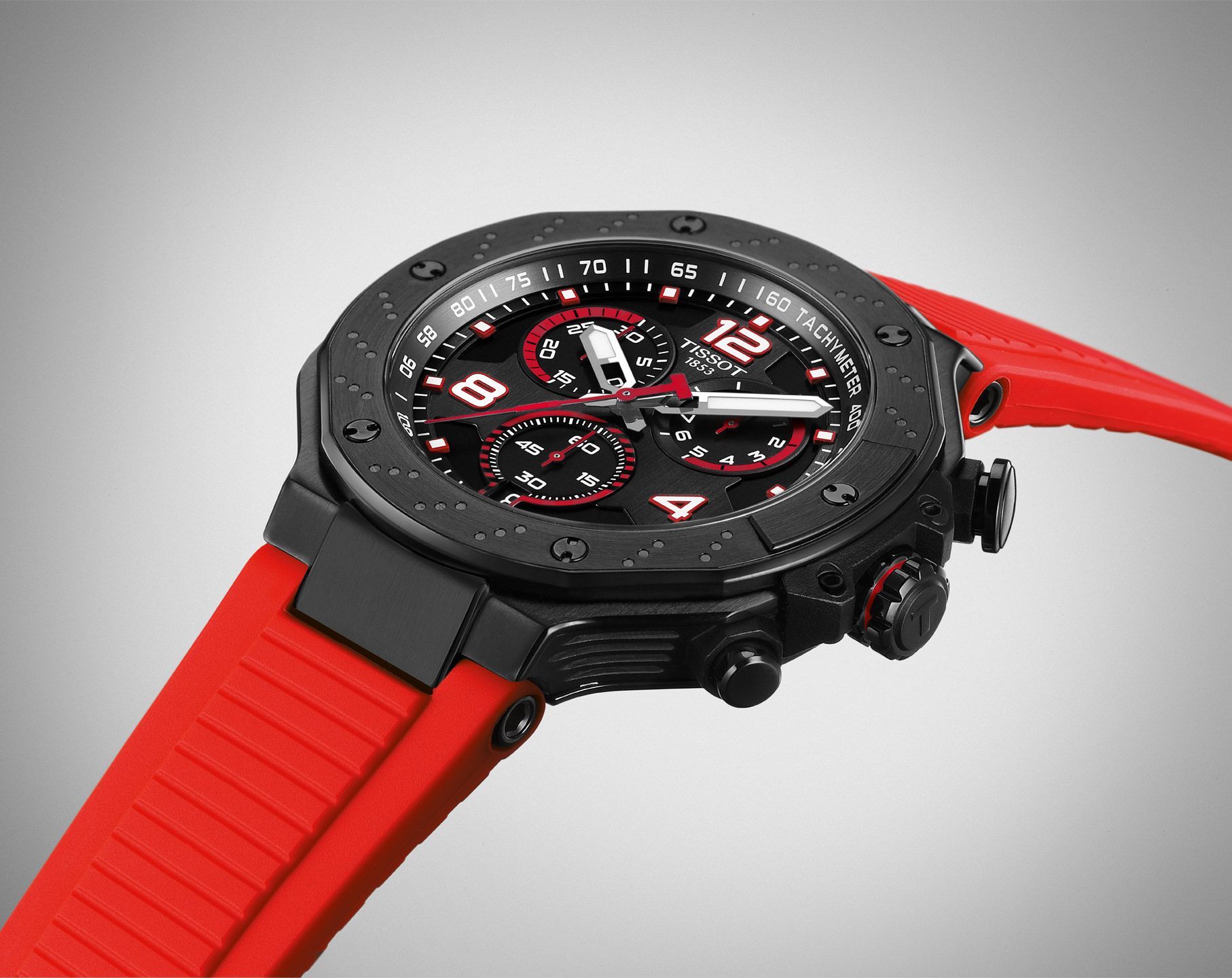 Tissot T-Sport Tissot T-Race MOTOGP Black Dial 45 mm Quartz Watch For Men - 2