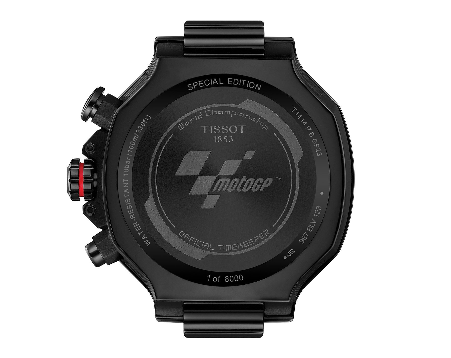 Tissot T-Sport Tissot T-Race MOTOGP Black Dial 45 mm Quartz Watch For Men - 5