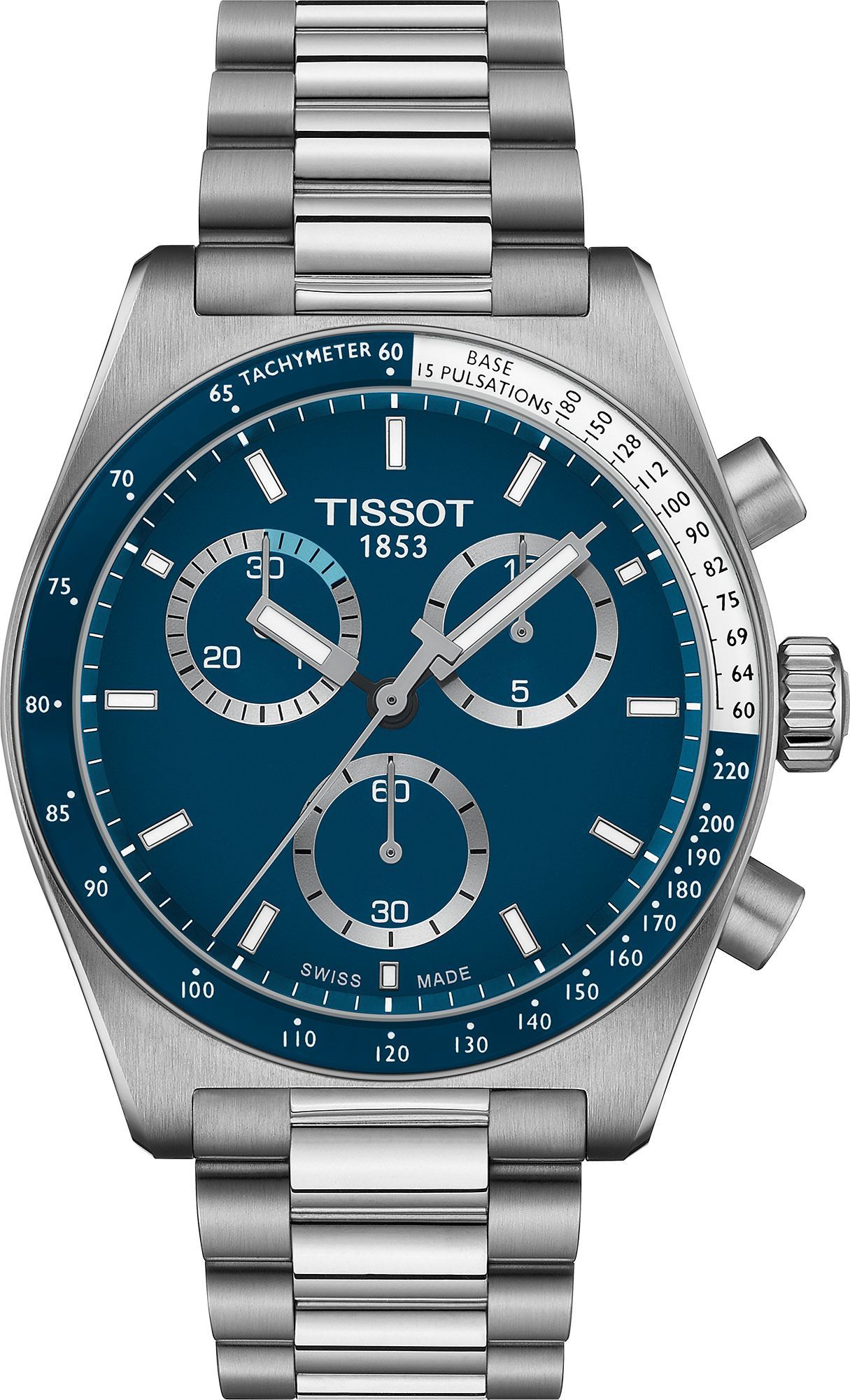 Tissot T-Sport Tissot PR516 Blue Dial 40 mm Quartz Watch For Men - 1