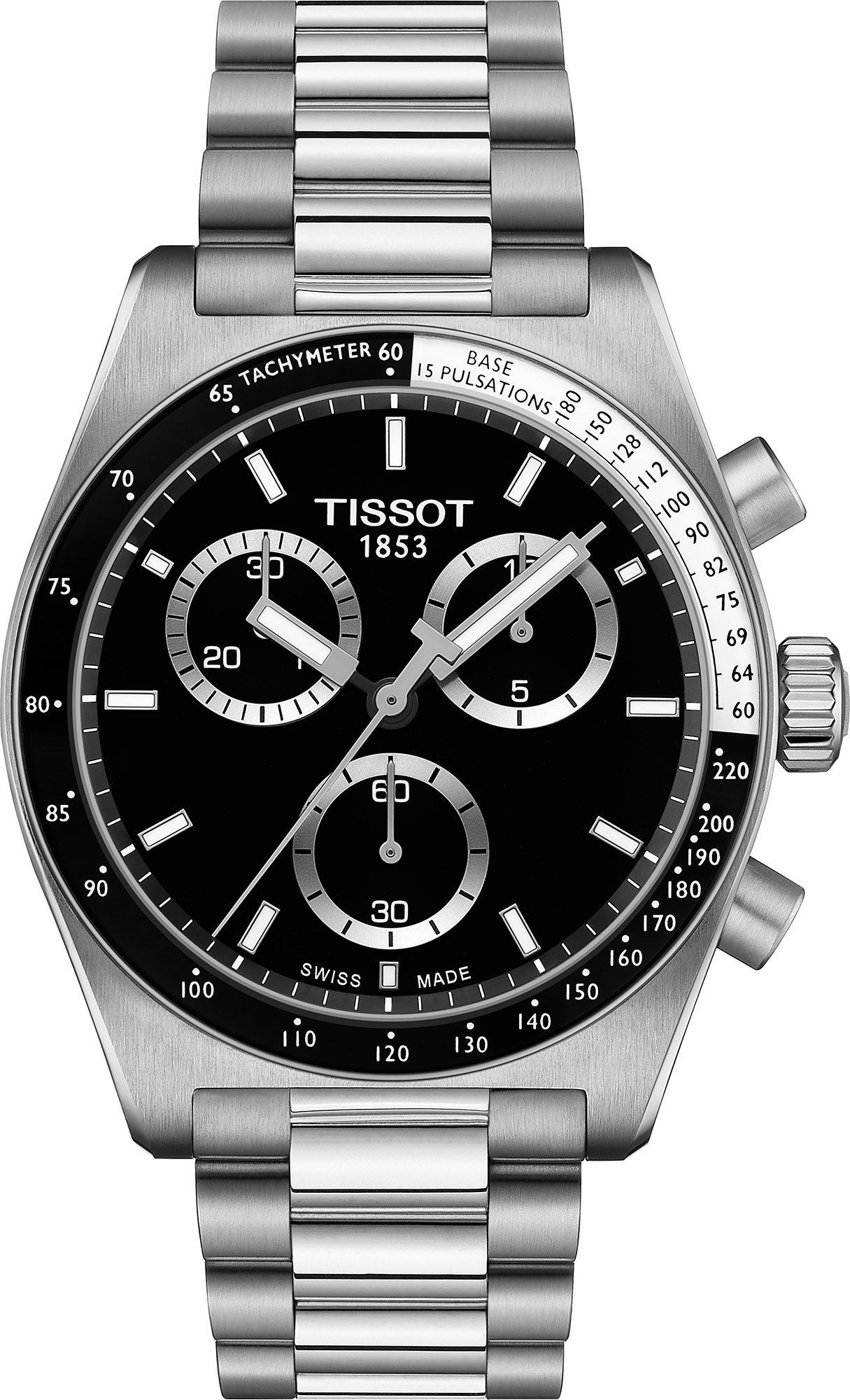 Tissot T-Sport Tissot PR516 Black Dial 40 mm Quartz Watch For Men - 1