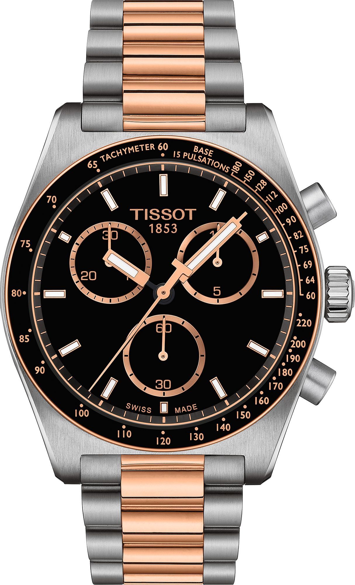 Tissot T-Sport Tissot PR516 Black Dial 40 mm Quartz Watch For Men - 1