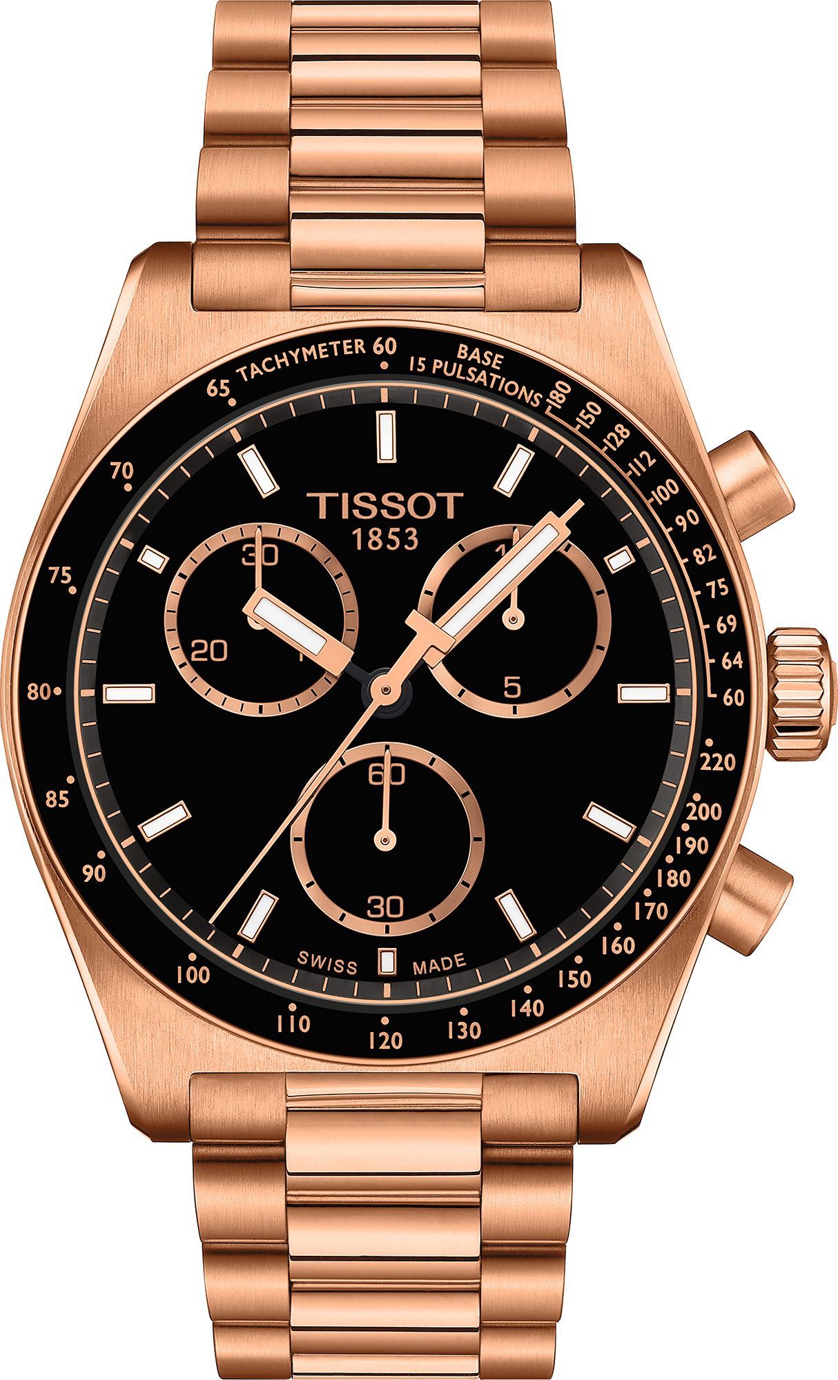Tissot T-Sport Tissot PR516 Black Dial 40 mm Quartz Watch For Men - 1