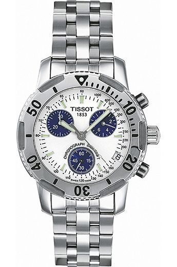 Tissot T-Sport Tissot PRS 200 White Dial 40 mm Quartz Watch For Men - 1