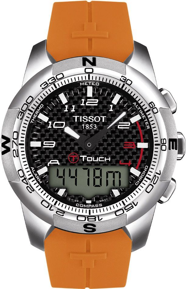 Tissot Touch Collection  Black Dial 43 mm Quartz Watch For Men - 1