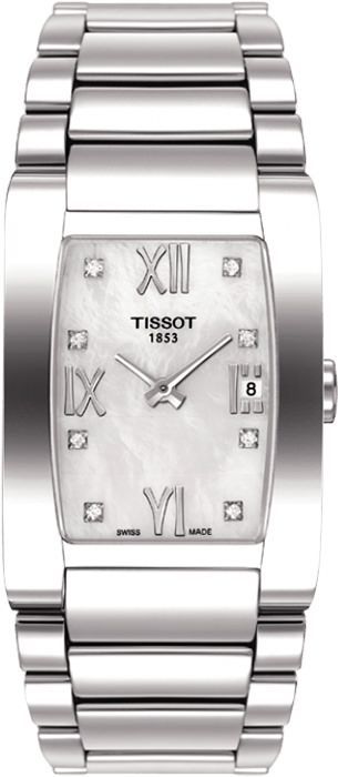 Tissot T-Lady Generosi T MOP Dial 25 mm Quartz Watch For Women - 1