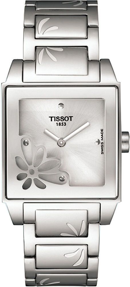 Tissot T-Lady Fabulous Garden Silver Dial 25 mm Quartz Watch For Women - 1