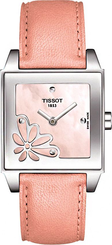 Tissot T-Lady Fabulous Garden MOP Dial 25 mm Quartz Watch For Women - 1