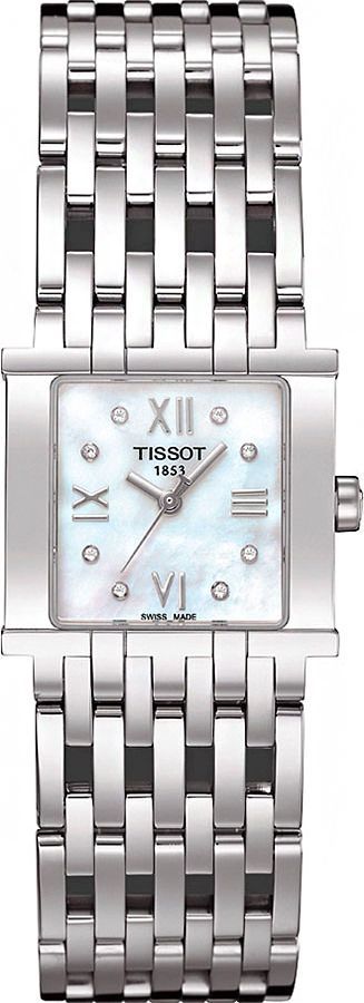 Tissot T-Lady  MOP Dial 24 mm Quartz Watch For Women - 1
