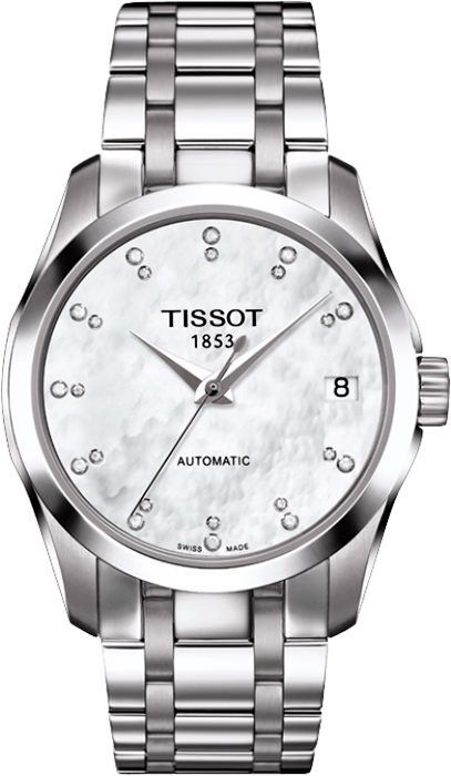 Tissot  32 mm Watch in MOP Dial For Women - 1