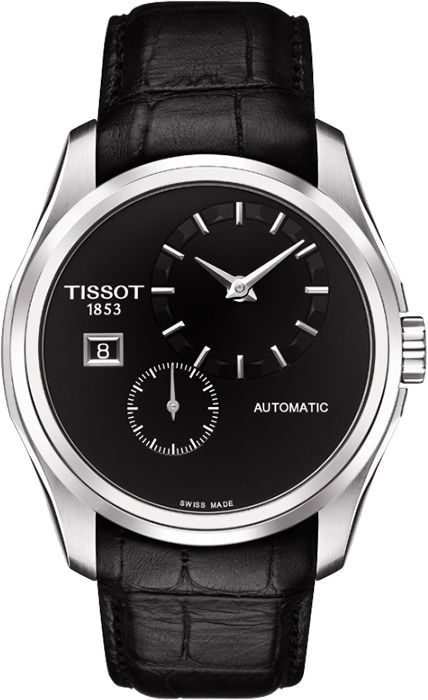 Tissot T-Lady  Black Dial 39 mm Automatic Watch For Men - 1