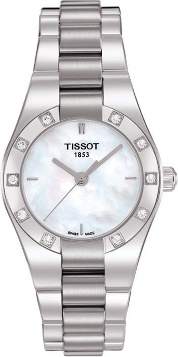 Tissot T-Sport Glam Sport MOP Dial 28 mm Quartz Watch For Women - 1