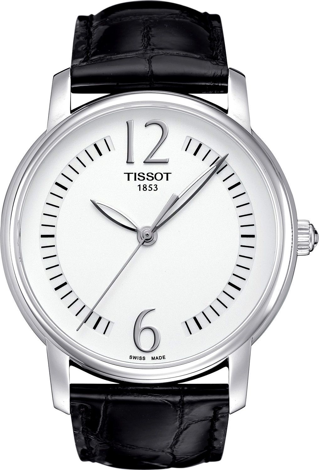 Tissot T-Lady Lady Silver Dial 38 mm Quartz Watch For Women - 1