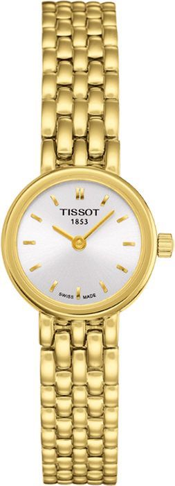 Tissot T-Lady Lovely Silver Dial 19.5 mm Quartz Watch For Women - 1