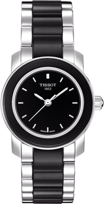 Tissot Cera 28 mm Watch in Black Dial For Women - 1