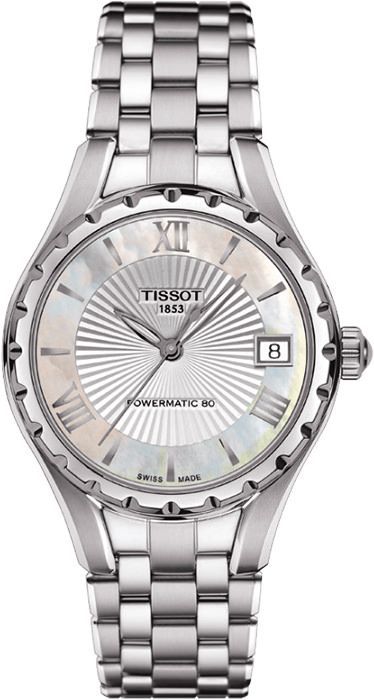 Tissot T-Lady Lady MOP Dial 34 mm Automatic Watch For Women - 1