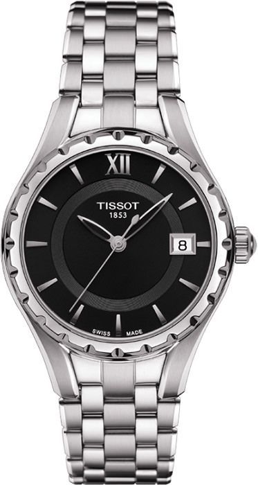Tissot T-Lady Lady 80 Black Dial 34 mm Quartz Watch For Women - 1