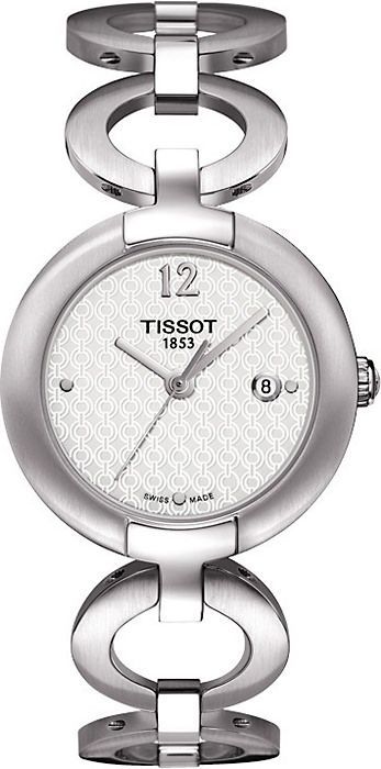 Tissot T-Lady Pinky White Dial 28 mm Quartz Watch For Women - 1