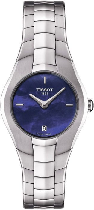 Tissot T-Lady T Round MOP Dial 26 mm Quartz Watch For Women - 1