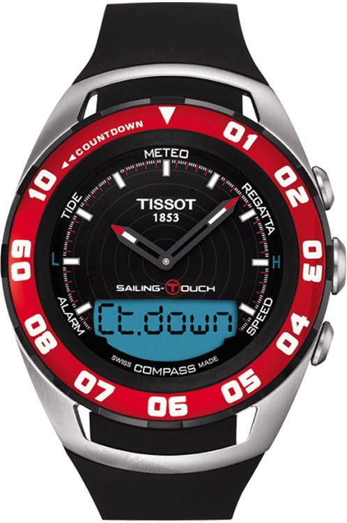 Tissot Tissot Sailing Touch 45 mm Watch in Black Dial