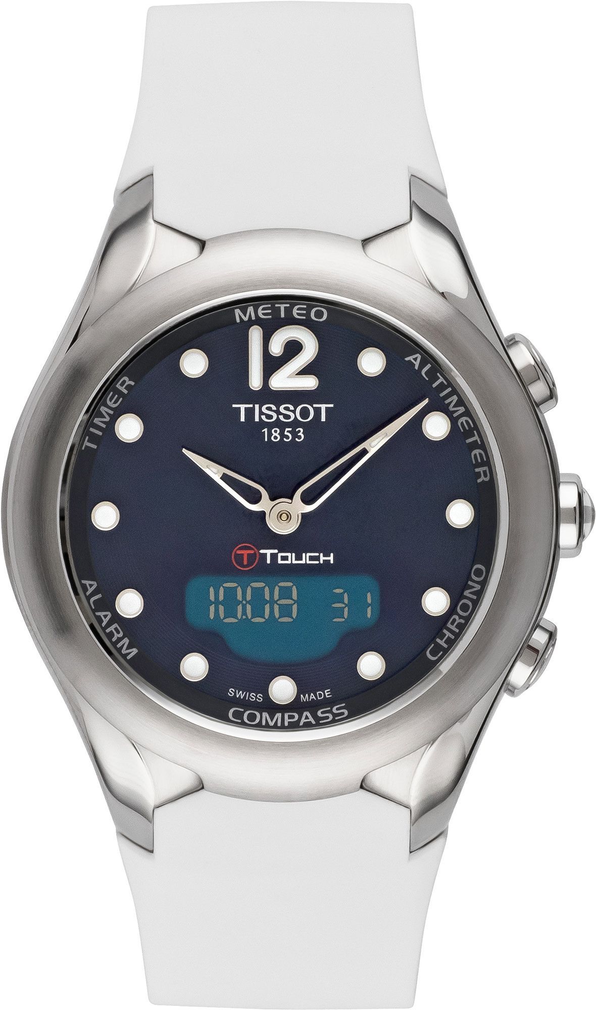 Tissot Touch Collection  Blue Dial 38 mm Quartz Watch For Women - 1