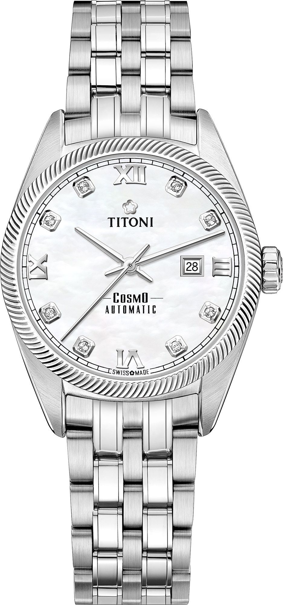 Titoni Cosmo  MOP Dial 30 mm Automatic Watch For Women - 1