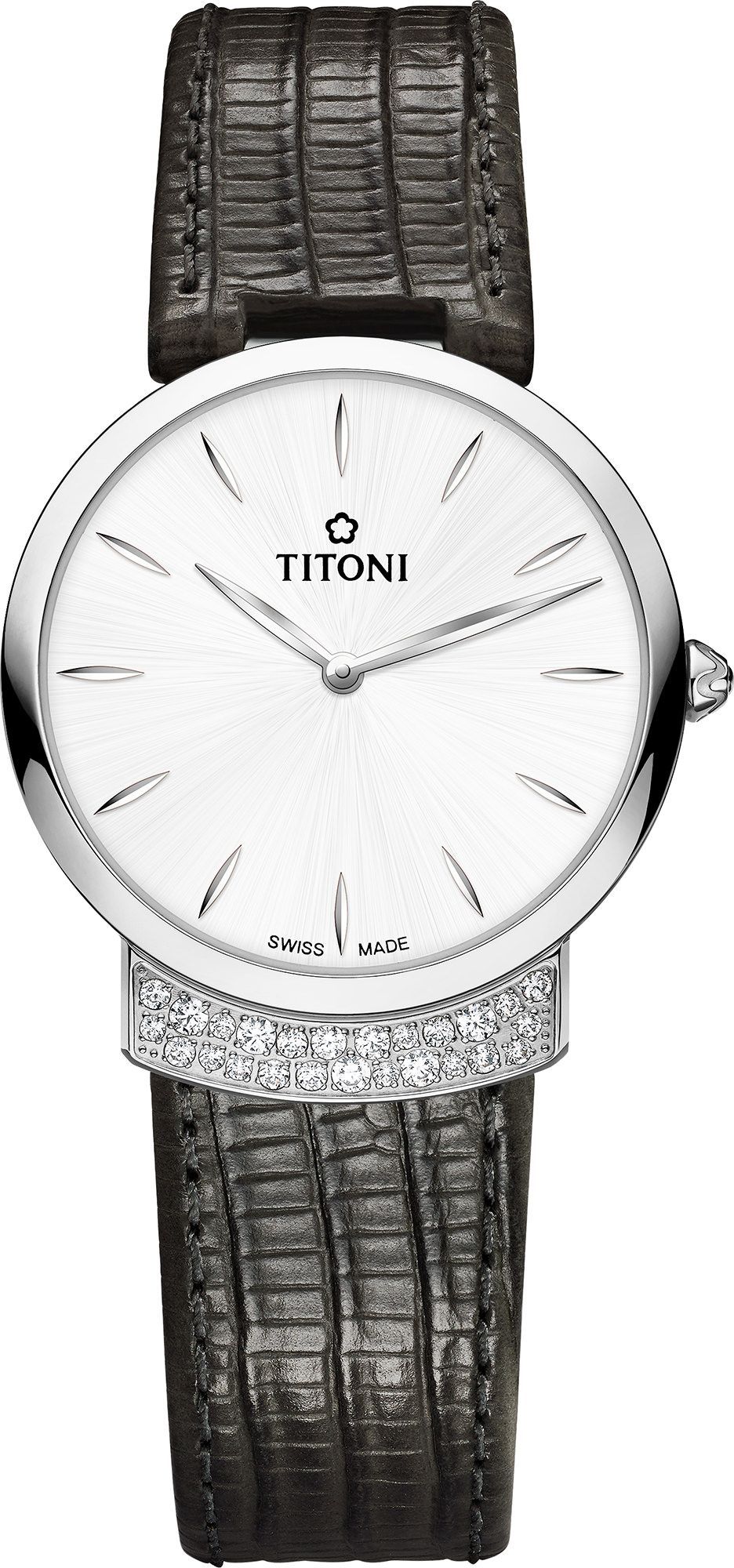 Titoni Mademoiselle by Titoni  Silver Dial 32 mm Quartz Watch For Women - 1