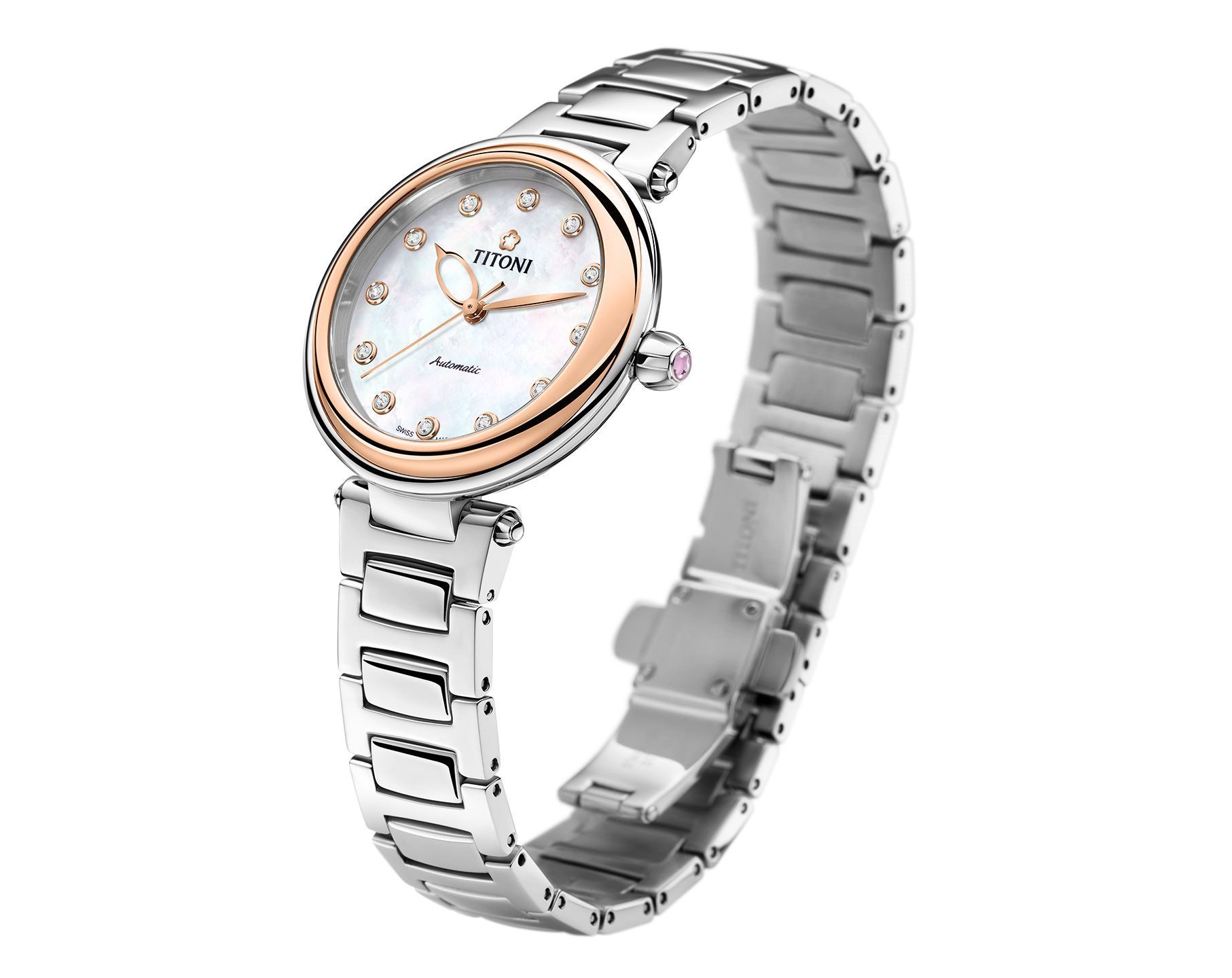 Titoni Miss Lovely  MOP Dial 33.5 mm Automatic Watch For Women - 2