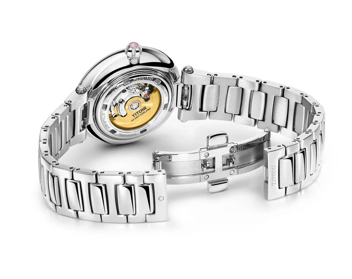 Titoni Miss Lovely  MOP Dial 33.5 mm Automatic Watch For Women - 3